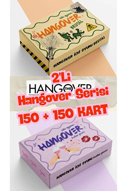 سلسلة 2'Li Hangover Shot - بروتال آند جيرلز نايت - لعبة حفلات ممتعة - 300 بطاقة
