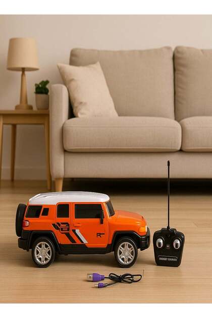 Remote Control Jeep Rally Car - Electric Charging Toy Cars for Kids