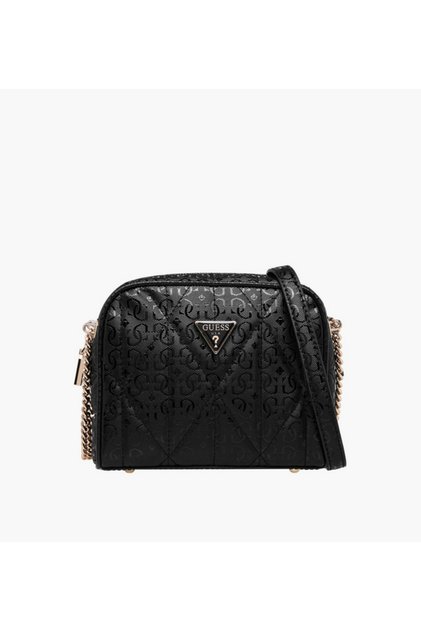 Aldina Monogram Print Crossbody Bag with Chain Strap
