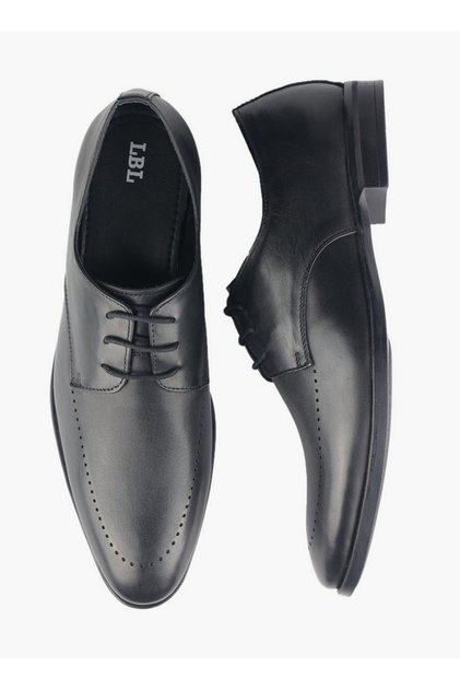Men Lace-Up Derby Shoes