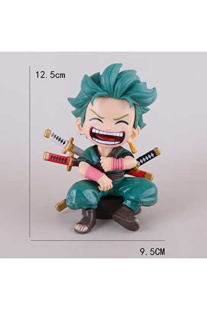 HEPBİMODA One Piece Luffy & Zoro Anime Figür Seti 2'li Set Anime