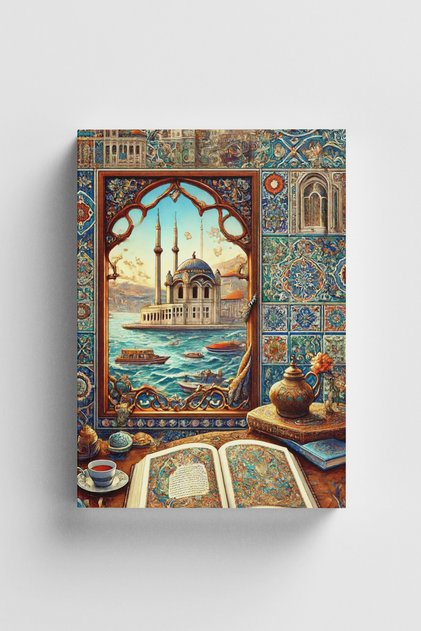 I'M Staring at Istanbul with My Eyes Closed Bullet Journal A5 Dotted Notebook