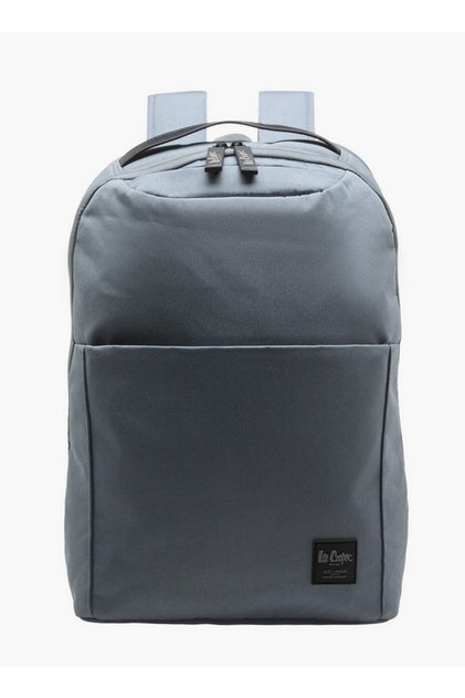 Men Logo Applique Laptop Backpack