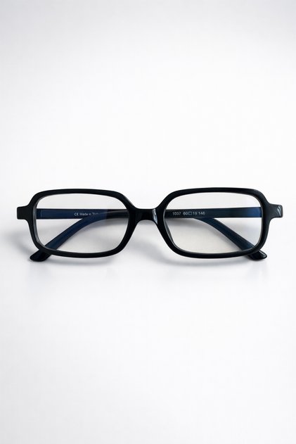 Oval Round Bone Transparent Women Men Unisex Blue Light Protection Screen Goggles Glasses