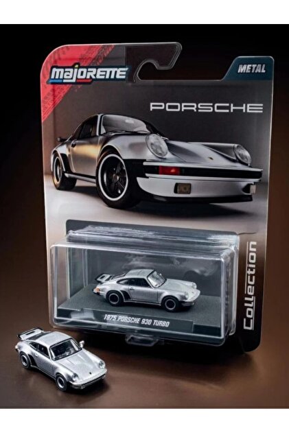 Majorette Porsche 930 Turbo (1975) 1/64 Ölçek Model Araba - Metal