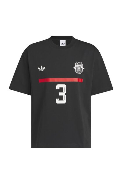  黒 サッカーシャツ Wales Bonner adidas WALES BONNER ERKEK T-SHIRT IW3606 - Fiyatı, Yorumları