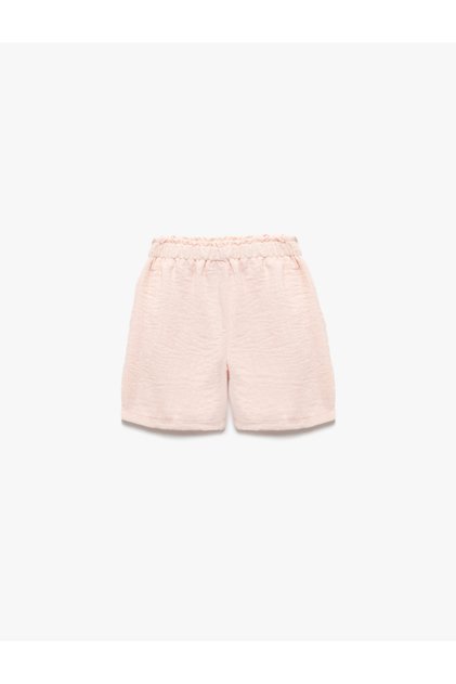 Elastic Waist Basic Shorts