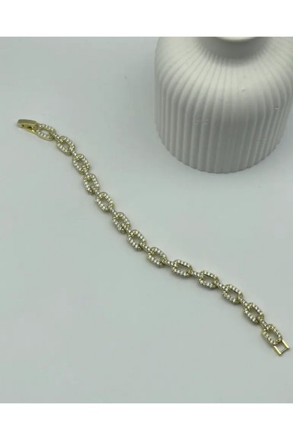Xuping Ymz Gold Full Stone Bracelet - 25-Ymzb64