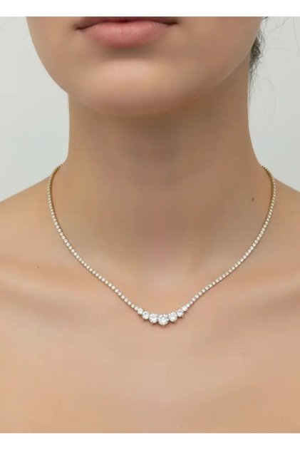 Vip Gold Waterway Necklace - 25-Vipk29