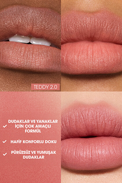 Mac Powder Kiss Hazy Matte Lipstick Nemlendirici Etkili Buğulu Mat