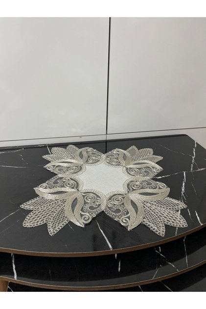 French Lace Laced Luxury Zigon Coffee Table Cover