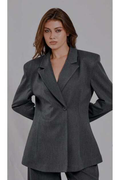 TEK DÜĞMELİ BLAZER CEKET TAKIM