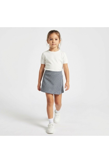 100% Cotton Premium Girls' Shorts Skirt