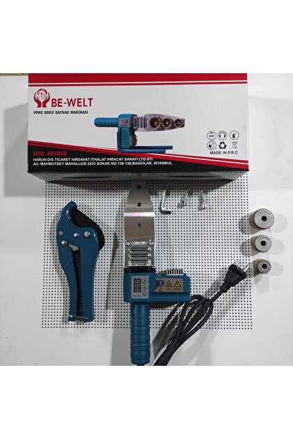welt BE-WELT PPRC BORU KAYNAK MAKİNASI BORU KESME MAKASLI SET BHD