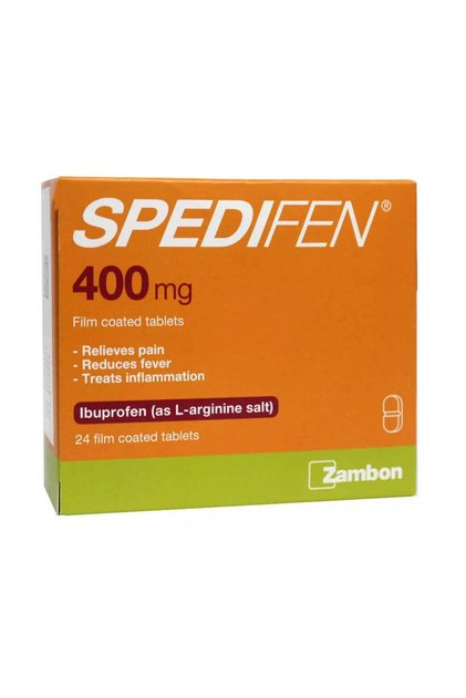 400mg Ibuprofen , Antipyretic & Analgesic