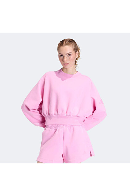 adidas ALL SZN Kadın Pembe Sweatshirt (KA7016) - Fiyatı, Yorumları