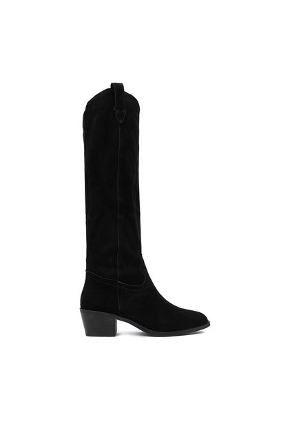 cizme cowboy damă negre W4LD190203