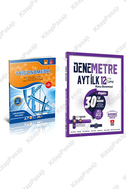 Orijinal Yayınları Orijinal AYT 30'lu Denemetre İlk 12 Soru ve