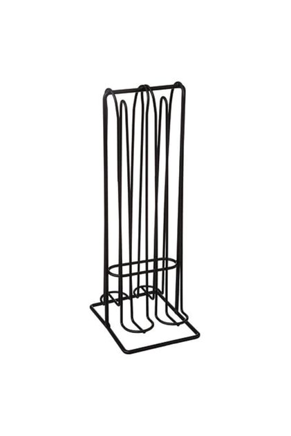 Поставка за пет кафе капсули, черна, 10.2x12.7x29.5см, 32 капсули