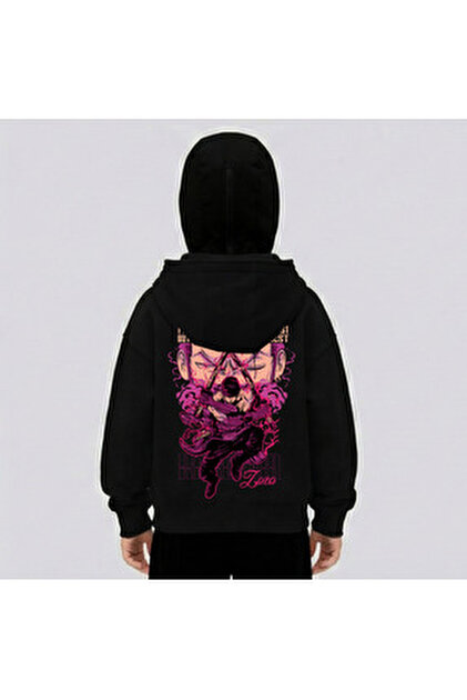 ZEMLİYA ZEMLİYA_KAR MASKELİ NİNJA ERKEK FERMUARLI SWEATSHIRT HIRKA