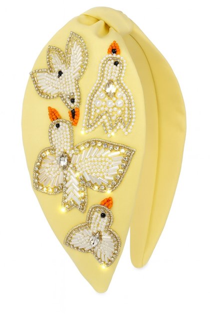 طوق شعر على شكل طيور طائرة
