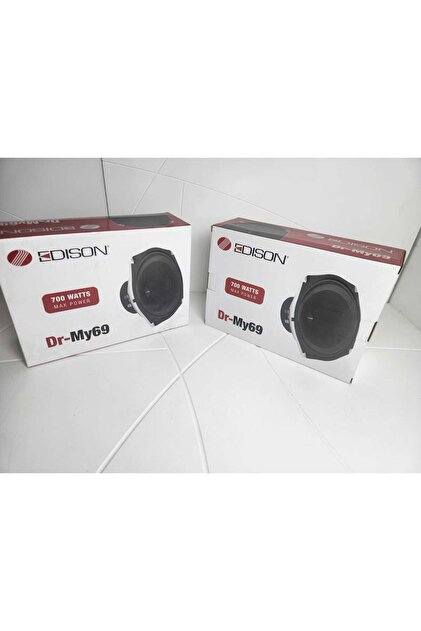Edison ED-X6925 Oto Midrange Oval 6X9 İnç 600W Maksimum 150W RMS 2