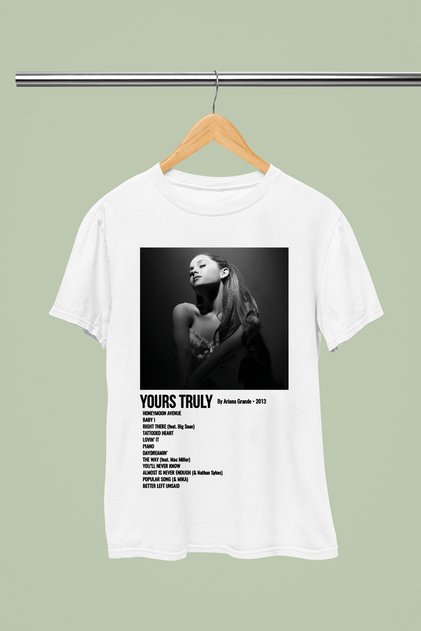 Ariana Grande Printed Cotton Short Sleeve Regular Fit Youth and Children T-Shirt