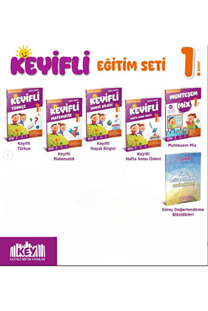 Kaliteli Eğitim Yayınları Key Yayınları 1. Sınıf Keyifli Eğitim