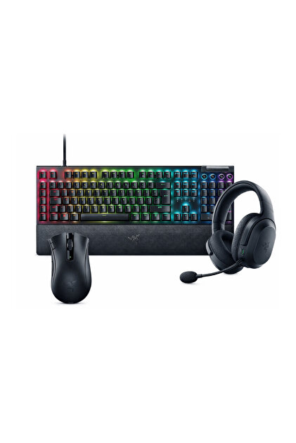 RAZER BlackWidow V4 Klavye - DeathAdder V2 X Mouse - Barracuda X