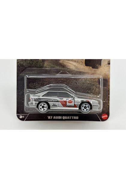 HOT WHEELS Silver Series Rally Racers '87 Audi Quattro Diecast