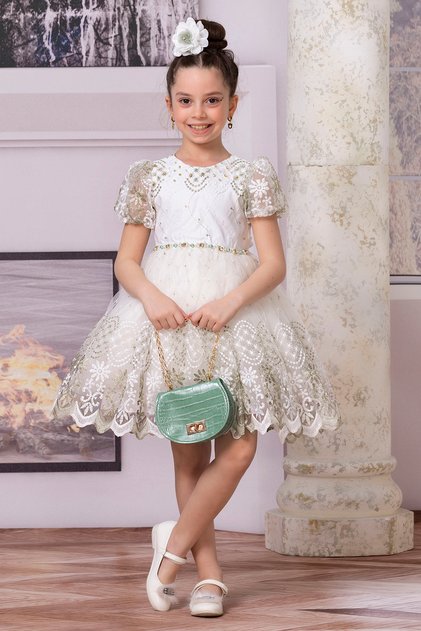 GIRL'S LACE DRESS
