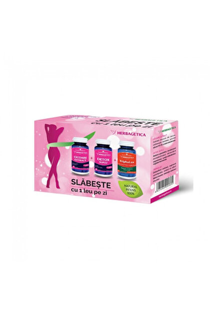 herbagetica Steatox Hepatic, Herbagetica, 60 capsule- Trendyol