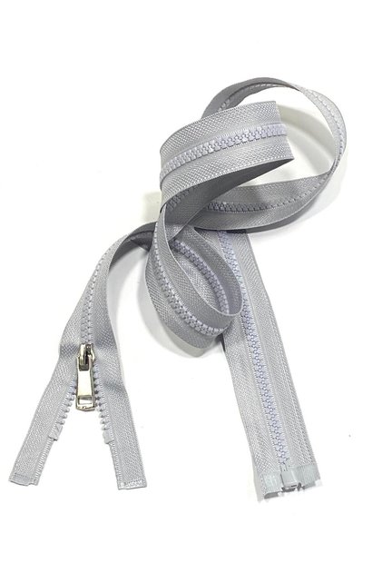 Coat Zipper / 95 cm / A. Gray