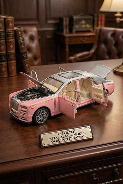 craftivio Rolls Royce Cullinan Metal Model Araba 1:32 - Sesli