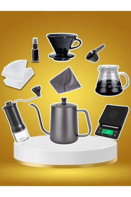 مجموعة قهوة v60 عدد 9 قطع 02
