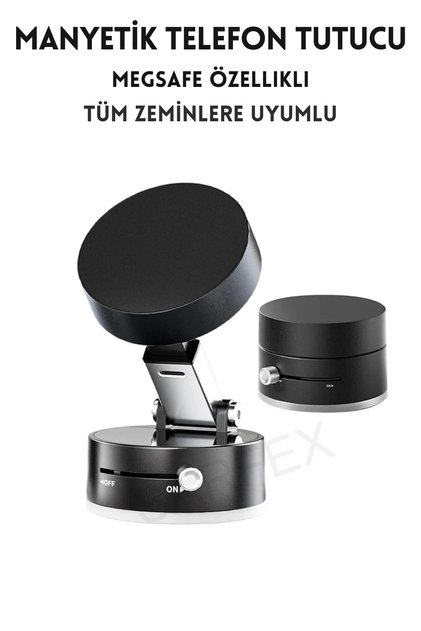 Megsafe Uyumlu Telefon Tutucu Mıknatıslı Tüm Telefonlara Uyumlu Araç Telefon Tutucu