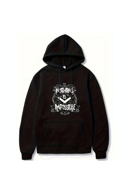 Unisex Black Oversize 3 Thread Raster Sweatshirt - Premium Quality High Resolution Printed