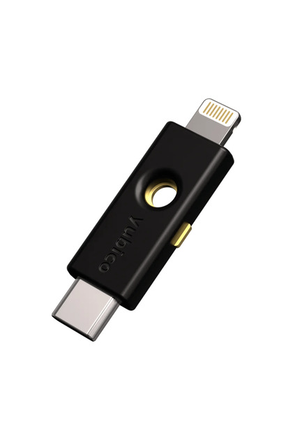 YubiKey 5Ci – İki Faktörlü (2FA) & Parolasız Donanım Güvenlik Anahtarı (USB-C + Lightning)