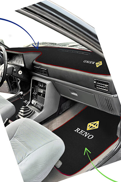 MARAL Renault 11 Orta Konsol Flash Ve Rainbow Uyumlu Vites Konsolu