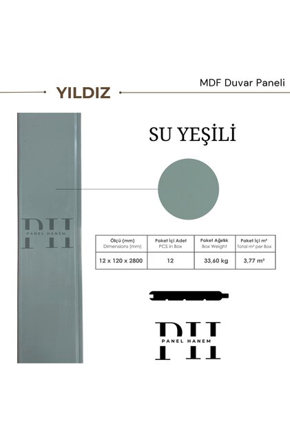 YILDIZ 12 SU YEŞİLİ
