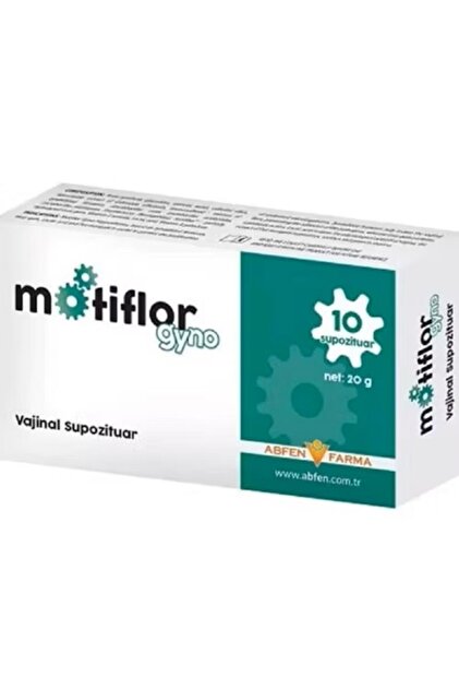 Abfen Farma Motiflor Probiotic Gyno Vaginal Suppository 10 Pieces