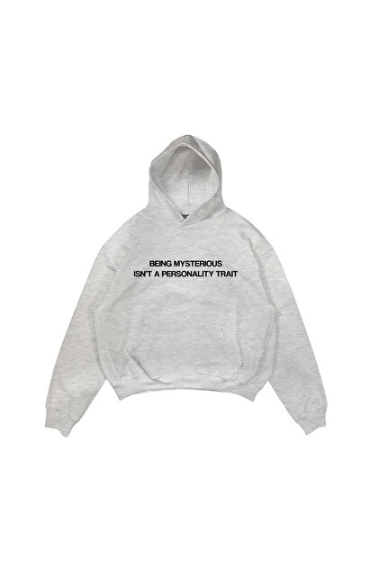 Mysterious Baksılı Kapüşonlu Hoodie