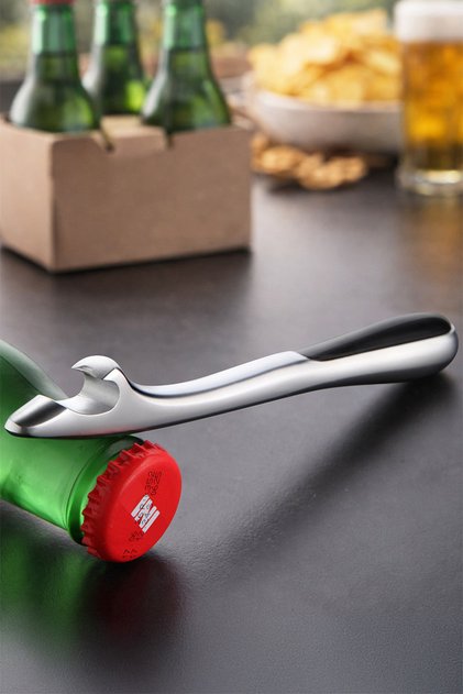 Horizontal Bottle Opener - Metallic