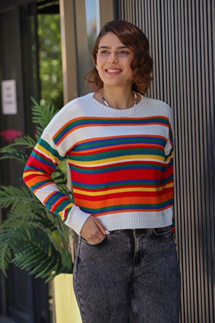 Women's Striped Seasonal Sweater