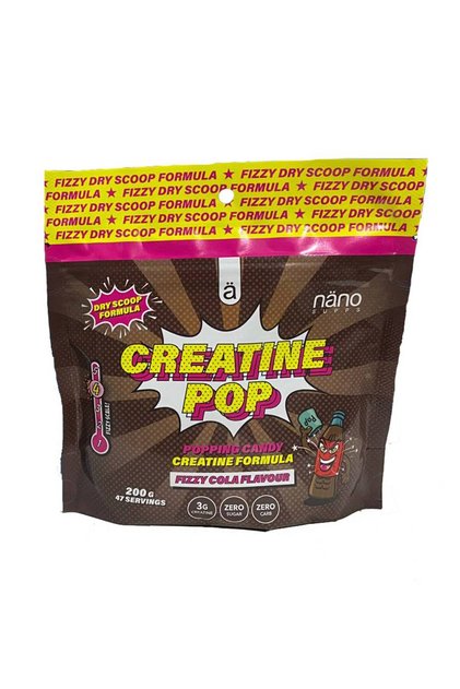 نانو سبس - كرياتين مونوهيدرات بوب (200 جم) - Creatine POP - كولا