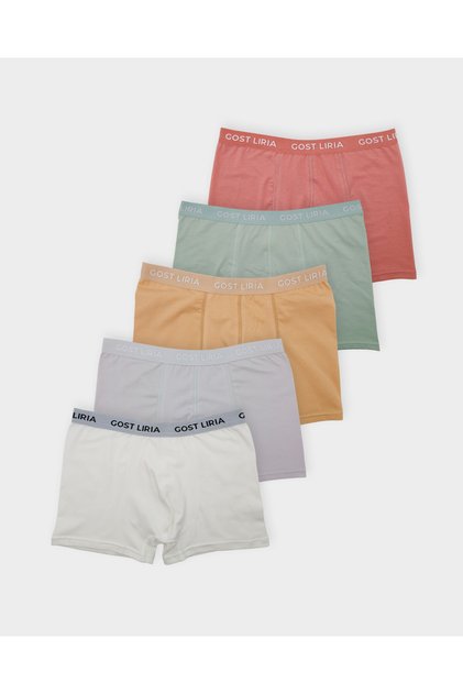 Eva Five Boxer 5-Pack - Multi-Colored