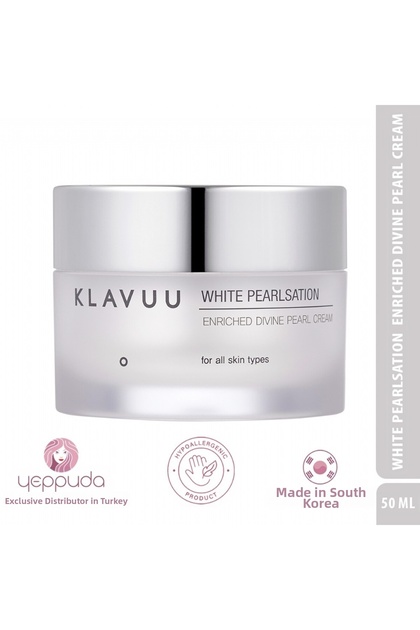 Korean Pearl Extract Anti-Wrinkle and Brightening Cream White Pearlsation Enriched Divine Pearl