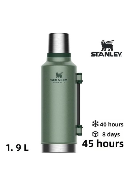 Classic Legendary Thermos 1.9L Flask Green