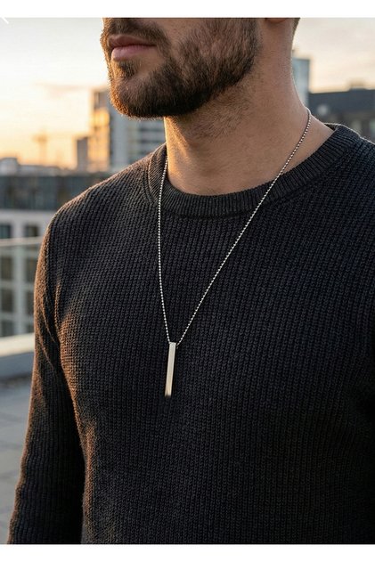 Men's Metal Necklace Dekl1002