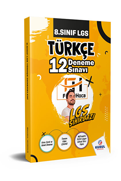 Kurul Yayıncılık 2026 8.sınıf Lgs Sihirbazı Türkçe 12 Li Branş